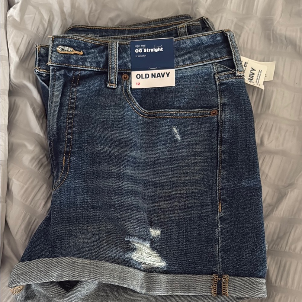 Old Navy Blue Denim Shorts